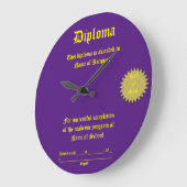 Acrylic Wall Clock Große Wanduhr (Winkel)