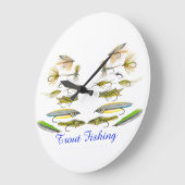 Acrylic Wall Clock Große Wanduhr (Winkel)