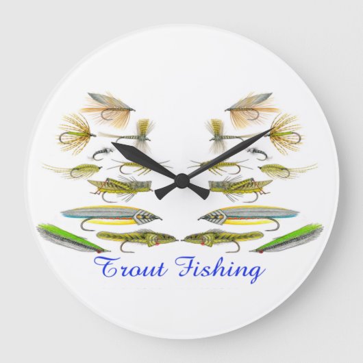 Acrylic Wall Clock Große Wanduhr (Vorderseite)