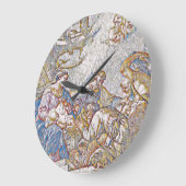 Acrylic Wall Clock Große Wanduhr (Winkel)