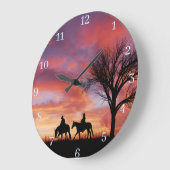 Acrylic Wall Clock Große Wanduhr (Winkel)