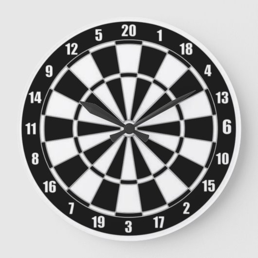 Acrylic Wall Clock Große Wanduhr (Vorderseite)