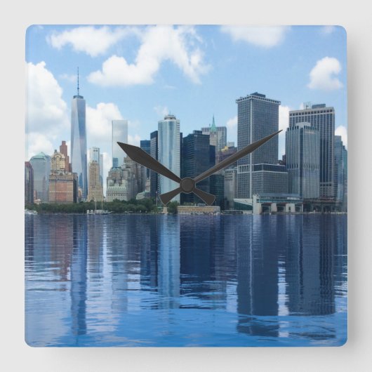 Acrylic Wall Clock Quadratische Wanduhr (Vorderseite)