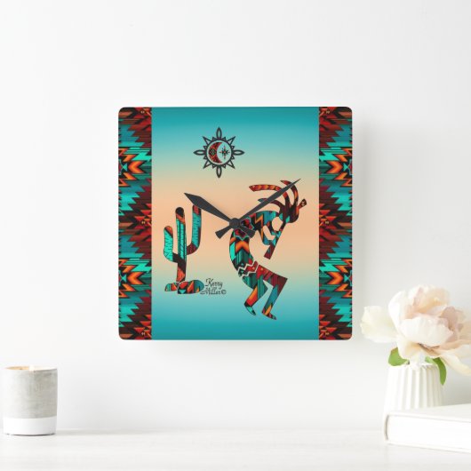 Acrylic Wall Clock Quadratische Wanduhr (Zuhause)