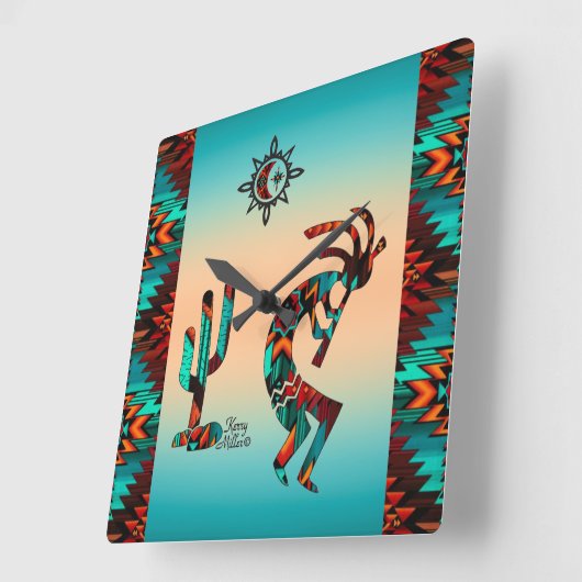 Acrylic Wall Clock Quadratische Wanduhr (Winkel)