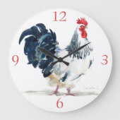 Acrylic Wall Clock, Square Square Wall Clock Große Wanduhr (Vorderseite)