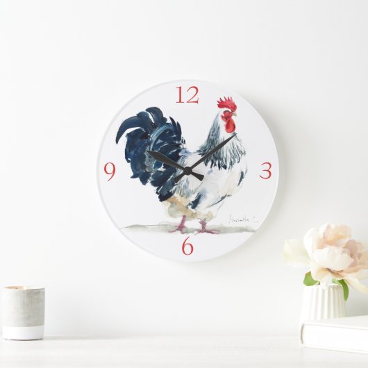 Acrylic Wall Clock, Square Square Wall Clock Große Wanduhr (Zuhause)