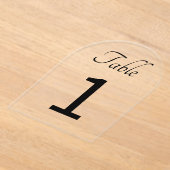 Acrylische Tischnummern (Ablage )