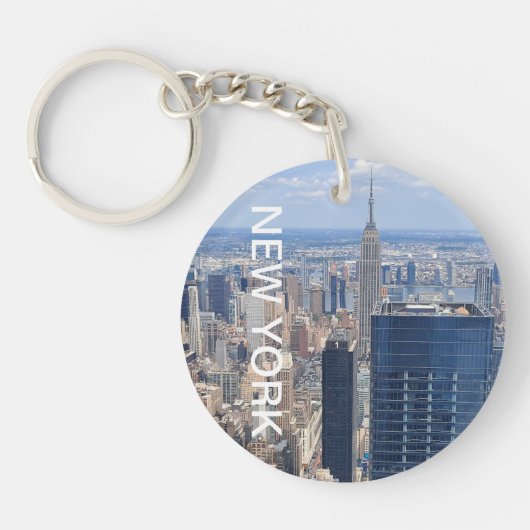 Acrylischer Schlüsselanhänger - New York (Vorderseite)