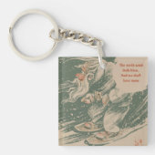 Acrylischer Schlüsselanhänger, Nordwind Schlüsselanhänger (Vorderseite)