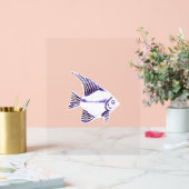 ACRYLISCHES SCHILD FISCH DESIGN STIL (Hochzeit)