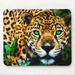AcrylJaguar-Tier-Kunst Mousepad