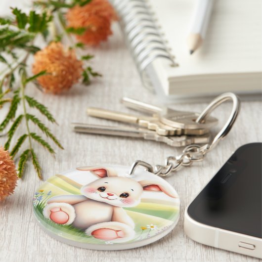 Acrylkettkette Schlüsselanhänger (Vorderseite rechts)