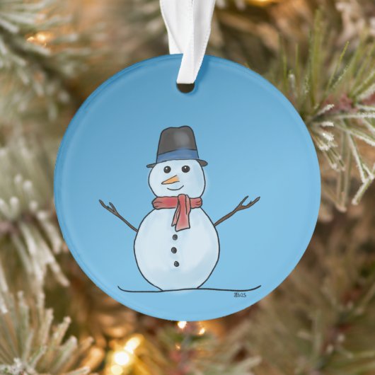 Acryllic-Schneemann-Ornament Ornament (Baum)