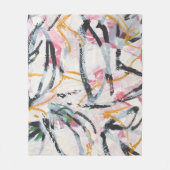 Acrylmaldesign-Element Fleecedecke (Vorderseite)