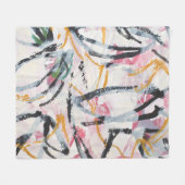 Acrylmaldesign-Element Fleecedecke (Vorderseite (Horizontal))