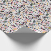 Acrylmaldesign-Element Geschenkpapier (Ecke)
