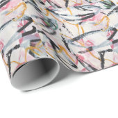 Acrylmaldesign-Element Geschenkpapier (Rolleneckpunkt)