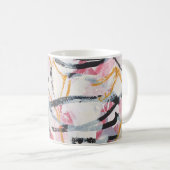 Acrylmaldesign-Element Kaffeetasse (VorderseiteRechts)