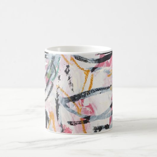 Acrylmaldesign-Element Kaffeetasse (Mittel)