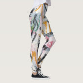 Acrylmaldesign-Element Leggings (Rechts)