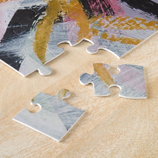 Acrylmaldesign-Element Puzzle (Seite)