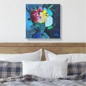 Acrylmalerei, Blume Leinwanddruck (Insitu (Schlafzimmer))