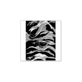 Acrylmalerei Gummistempel (Prägung)