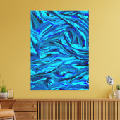Acrylmalerei Leinwanddruck (Insitu (Wohnzimmer))