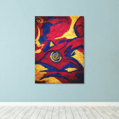 Acrylmalerei Leinwanddruck (Insitu (Holzboden))