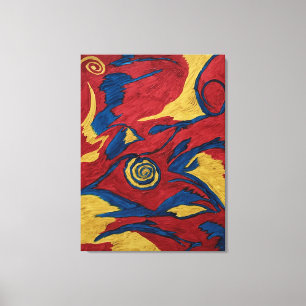 Acrylmalerei Leinwanddruck