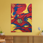 Acrylmalerei Leinwanddruck (Insitu (Wohnzimmer))