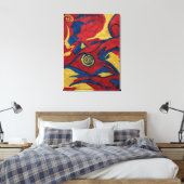 Acrylmalerei Leinwanddruck (Insitu (Schlafzimmer))