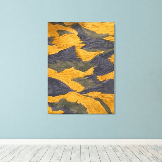 Acrylmalerei Leinwanddruck (Insitu (Holzboden))