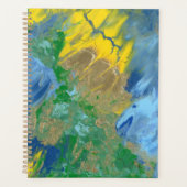 Acrylmalerei "Three Monsters" Planer (Vorderseite)