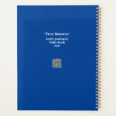 Acrylmalerei "Three Monsters" Planer (Rückseite)