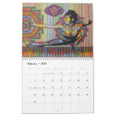 Acrylmalereien von Karmym Kalender (Feb 2027)