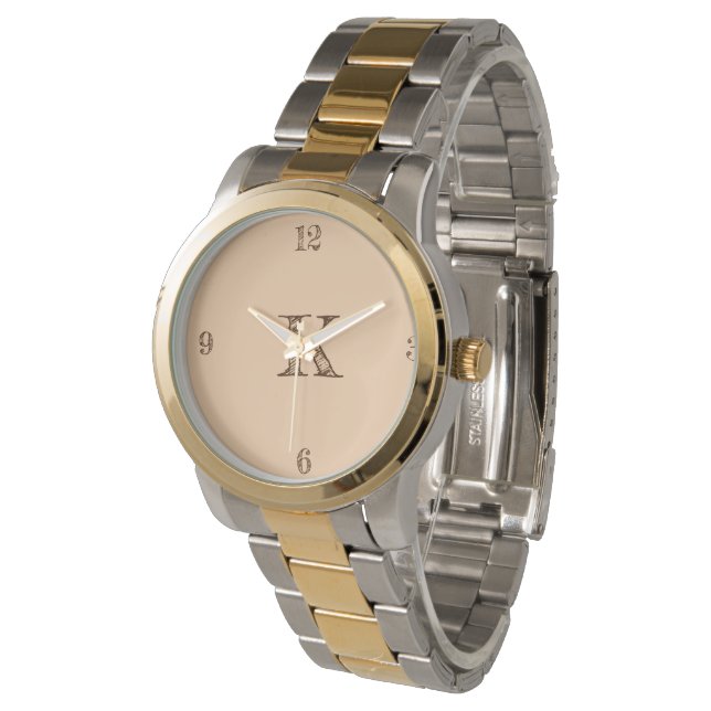 Acrylmauer Armbanduhr (Schrägansicht)