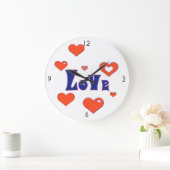 Acrylmauer Große Wanduhr (Zuhause)