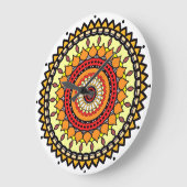 Acrylmauer Große Wanduhr (Winkel)