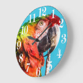 Acrylmauer Große Wanduhr (Winkel)