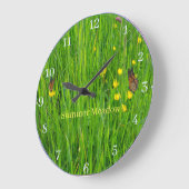 Acrylmauer Große Wanduhr (Winkel)