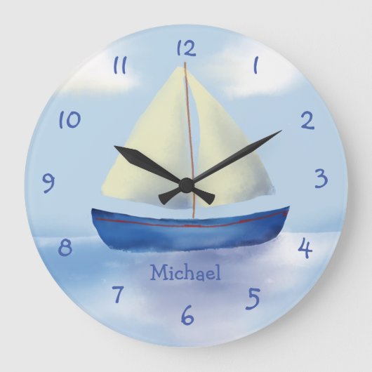 Acrylmauer Große Wanduhr (Vorderseite)