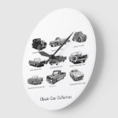 Acrylmauer Große Wanduhr (Winkel)