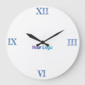 Acrylmauer Große Wanduhr (Vorderseite)