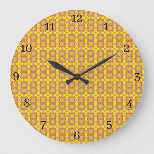 Acrylmauer Große Wanduhr (Vorderseite)