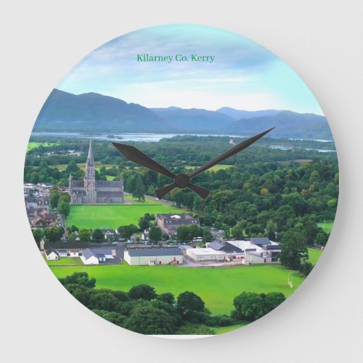 Acrylmauer Große Wanduhr (Vorderseite)
