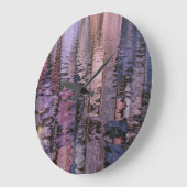 Acrylmauer Große Wanduhr (Winkel)