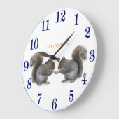 Acrylmauer Große Wanduhr (Winkel)