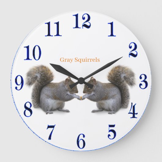 Acrylmauer Große Wanduhr (Vorderseite)